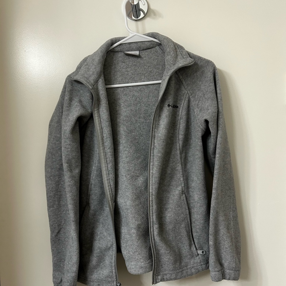 Columbia Charcoal Fleece Jacket